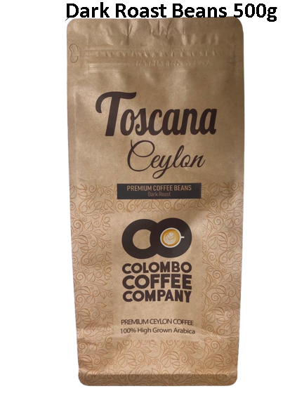 500g Toscana Ceylon Premium Sri-Lankan coffee